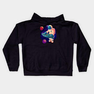 Astronaut DJ Kids Hoodie